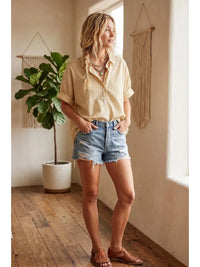 Avery Short Button Down
