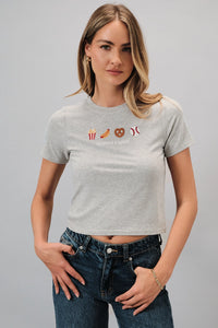 Snack Graphic Baby Tee