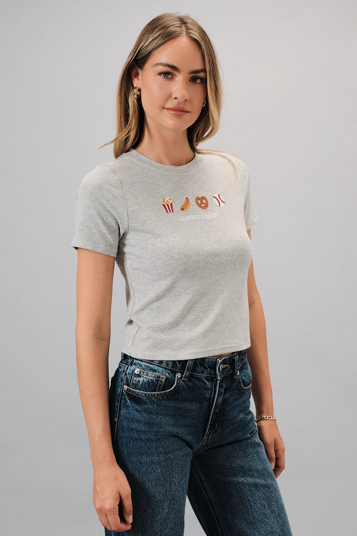Snack Graphic Baby Tee