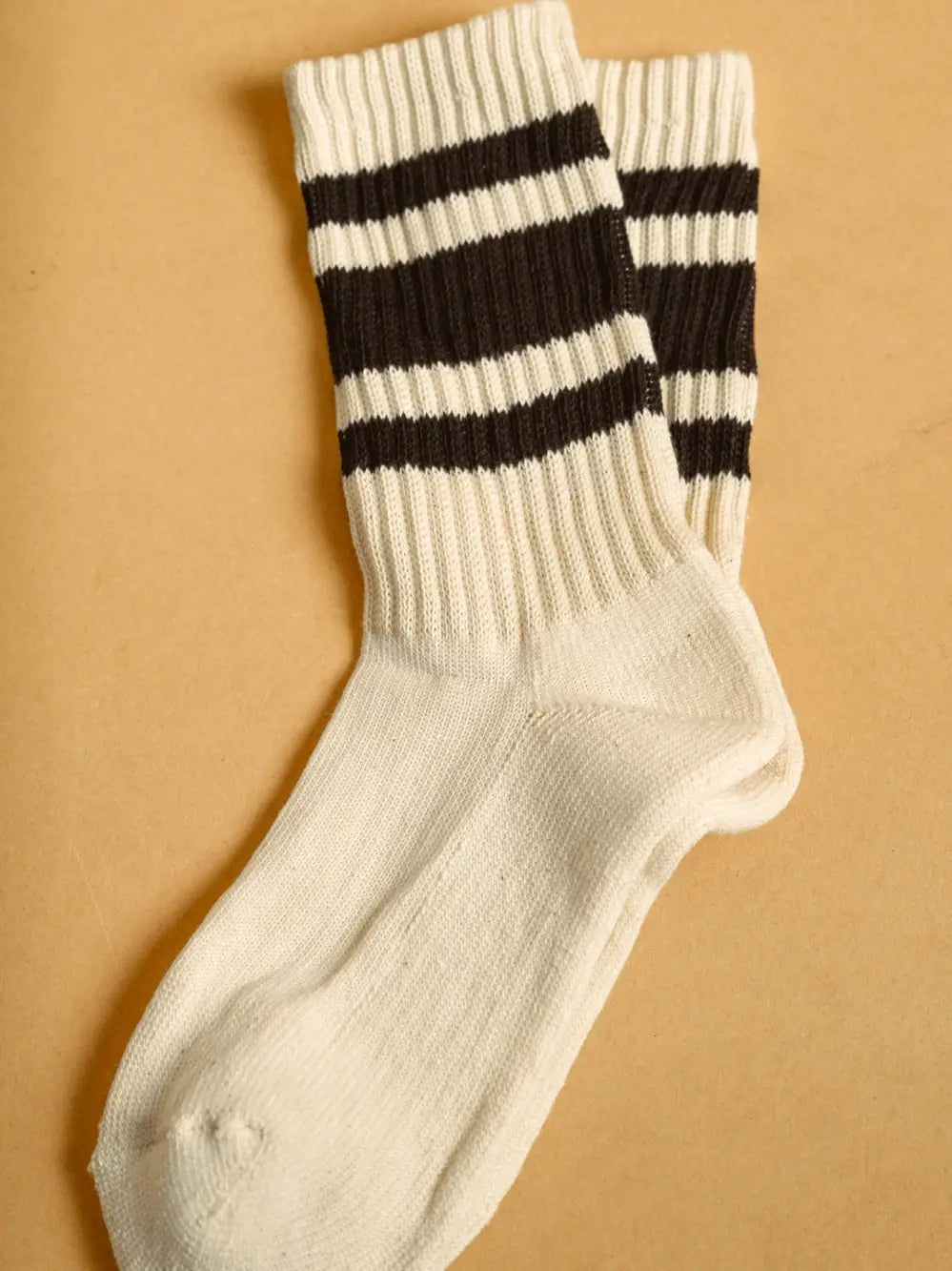 Retro Stripe Crew Socks