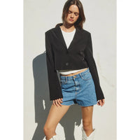 Cropped Classic Blazer