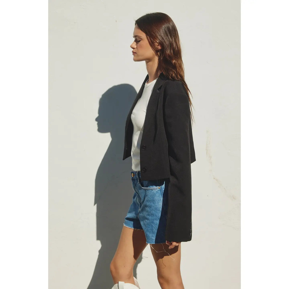 Cropped Classic Blazer