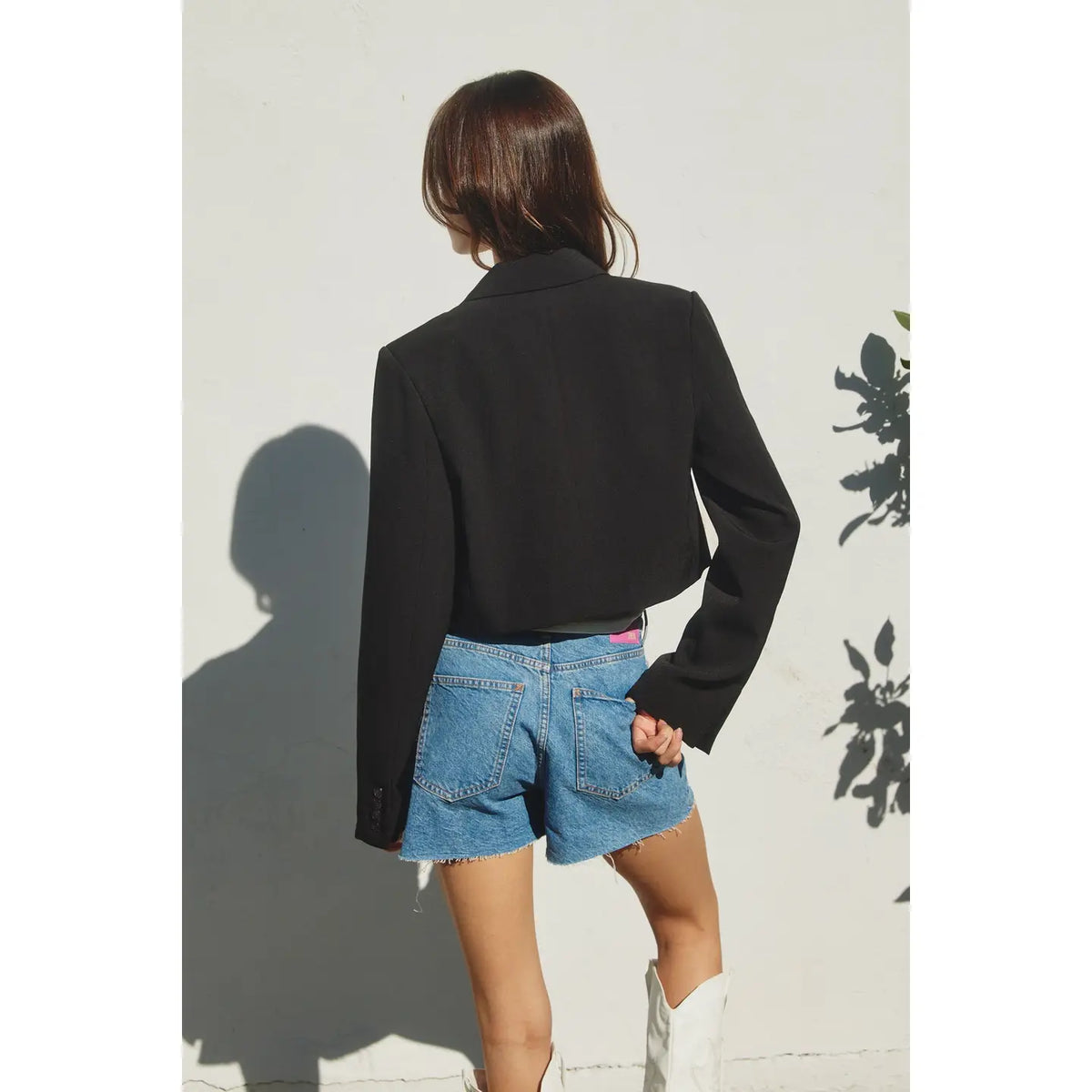 Cropped Classic Blazer