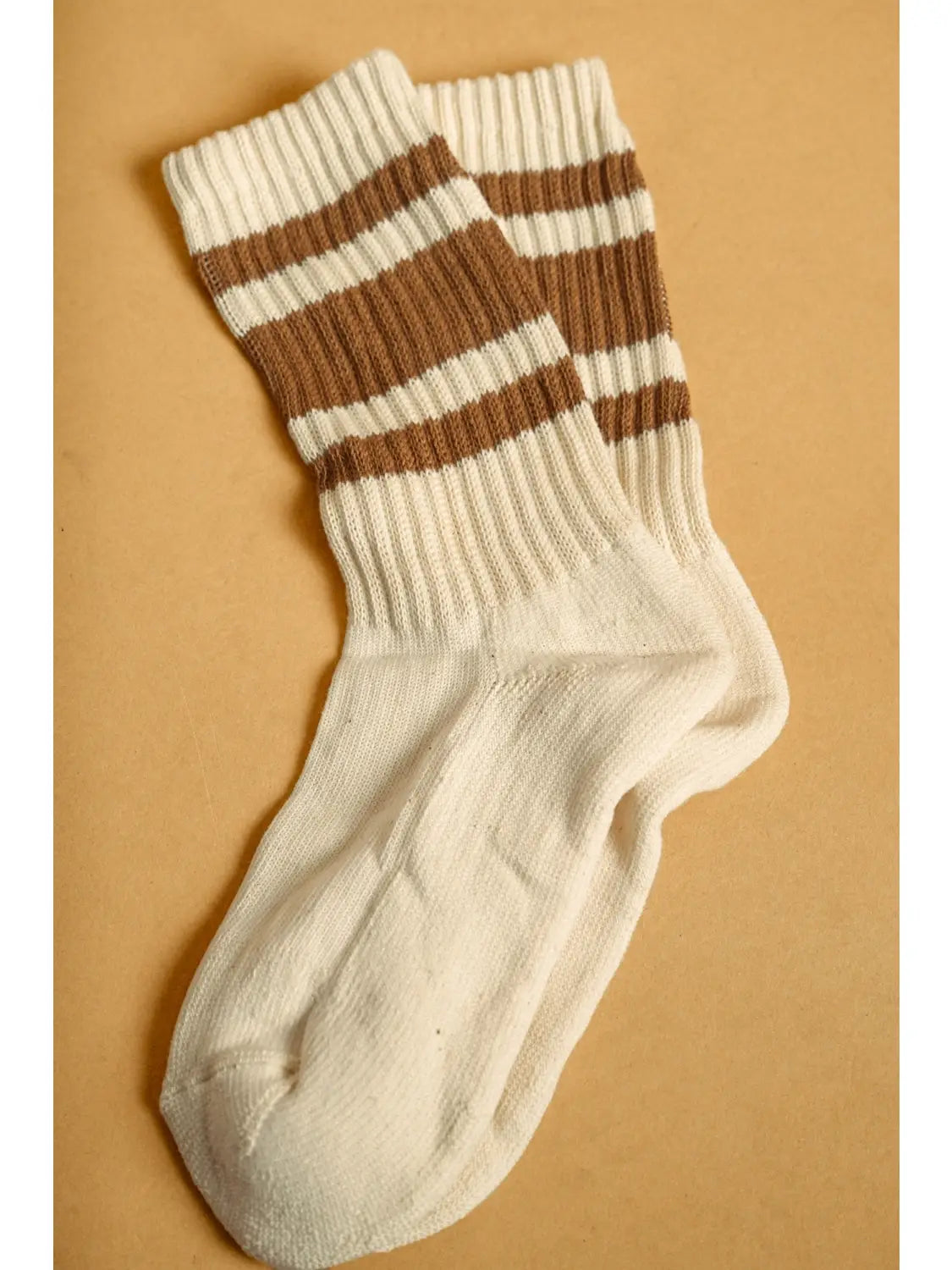 Retro Stripe Crew Socks
