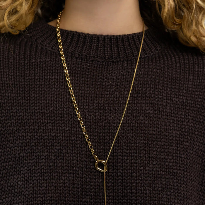 Gold Dual Chain