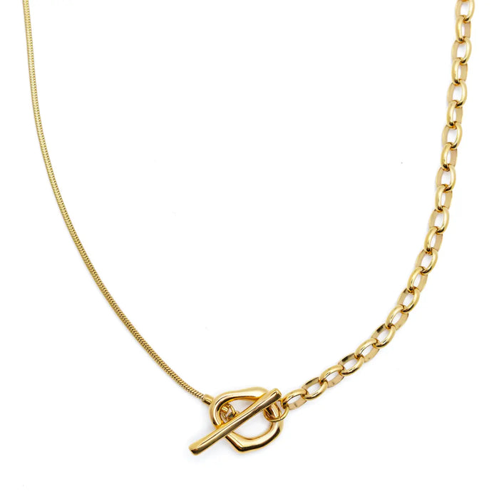 Gold Dual Chain