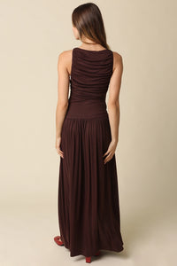 Leni Drop Waist Maxi Dress