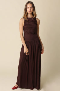 Leni Drop Waist Maxi Dress
