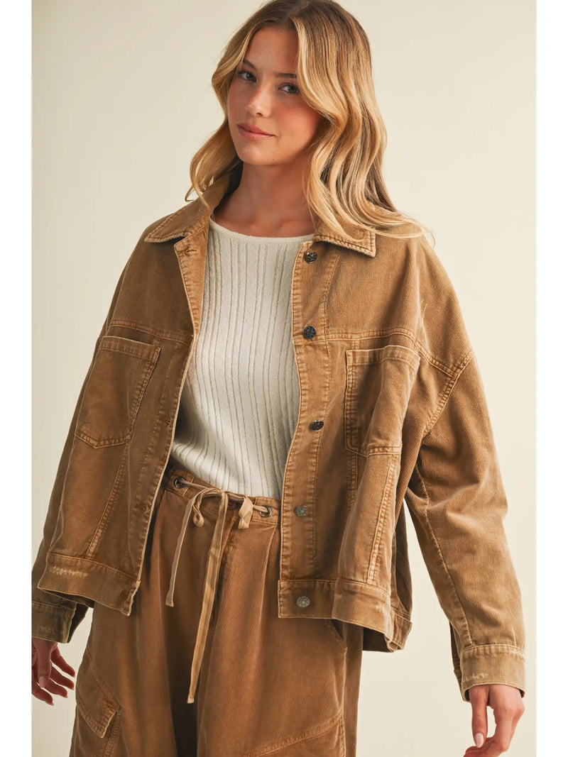 Wide-Wale Corduroy Jacket