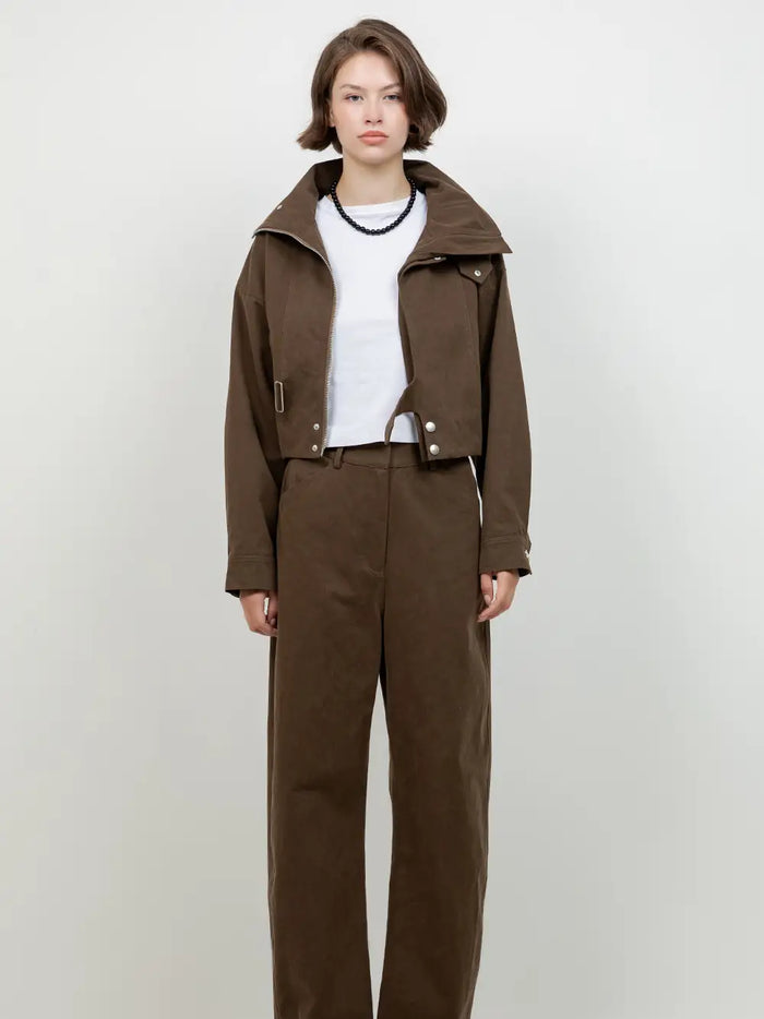 Funnel High Rise Trousers